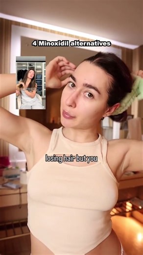 Jane | your thin fine hair bestie on Instagram: "Minoxidil/Rogaine alternatives backed by science! 🔬 Please manage your expectations. None of these ingredients are as effective as 5% Rogaine which has been extensively studied and proven to work at clinical concentrations. Drugstore serums that contain the ingredients I mentioned may not carry the same concentrations as the studies I referenced. They're less regulated. On top of being less effective from the get go. Ultimately, pick the h