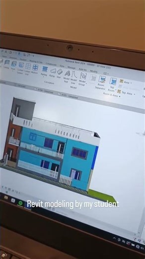Revit modeling by student #training #cadtraining #viral #reels #shorts