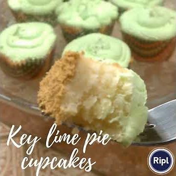 Key lime pie cupcakes
