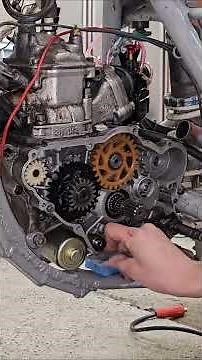 Dirt Bike Engine Test + Clutch Assembly | Rotax 122 Rebuild
