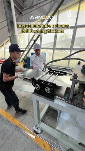 Large-Scale Square Tube Roll Forming Line: A Showcase of End-to-End Precision