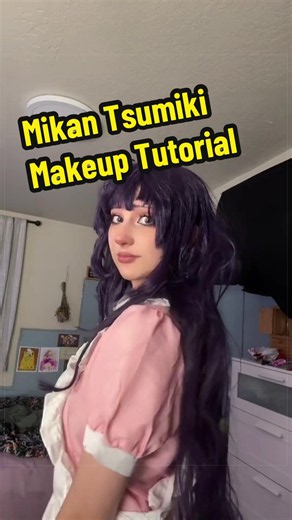 Mikan Tsumiki Makeup Tutorial | Danganronpa Cosplay Guide