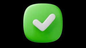 Check Mark Tick Box Icon Simple Stock Footage Video (100% Royalty-free) 3391006525 | Shutterstock