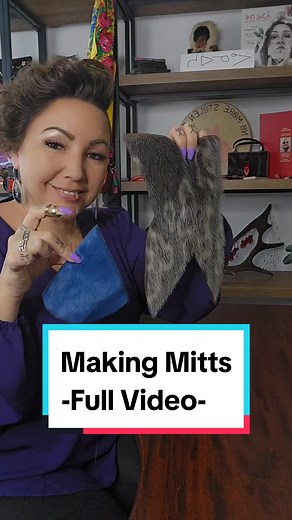 Here's a full video of making sealskin mitts with beaver trim. The message I want to share is, it's ok to do things differently, it's ok to use modern techniques, it's ok to learn from each other. I hope my videos have encouraged others to explore their creative side. I will continue to share my knowledge and ways of doing things. I am a proud urban Inuk! ❤️💜🧡 #diy #handmade #madewithlove #inuit #urbaninuk #resilientinukcreations