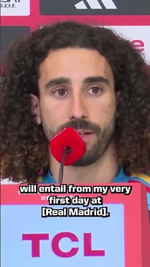 New signing Cucurella is raring to go under Mourinho at #RealMadrid! #LALIGA #football