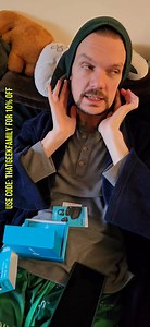 random object improv: JLab Flex Open Wireless Earbuds - use code: THATGEEKFAMILY for 10% off Find them here: https://www.jlab.com/thatgeekfamily #thatgeekfamily #jlabs #earbuds #giftidea #earbud #openearbuds #flex #audio #listening #couplecomedy #selectivehearing #fashionsense #discountcode | That Geek Family