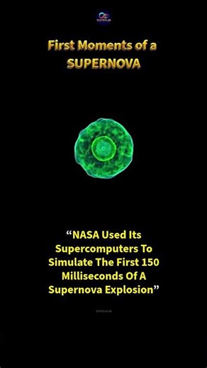 Supernova Begins! 💥🌌 | #universe #space #didyouknow #nasanova #shorts