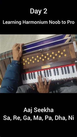 Harmonium Learning Day 2 😳 | Practice Continue 🔥
