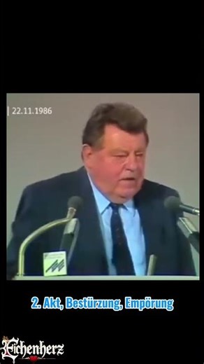 Franz Josef Strauss über den Umgang mit Gewaltverbrechen - Das schaurige Ritual