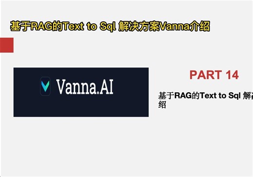 基于RAG的Text to Sql 解决方案Vanna实现原理介绍
