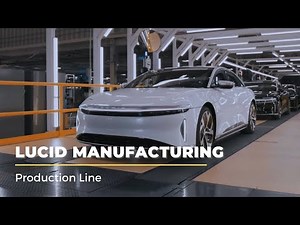 Lucid Manufacturing Plant | Inside Gigafactory | How Lucid Car is Made