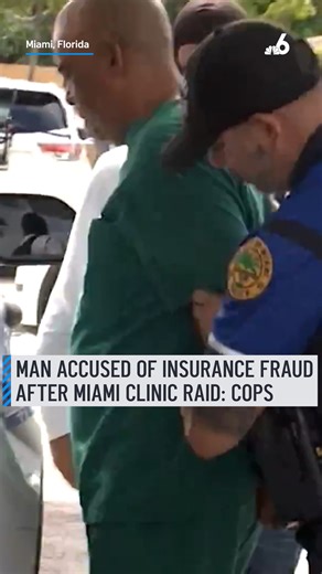 189K views · 3.3K reactions | An insurance company reached out to police officers about a potential scheme where people were faking car wrecks and billing insurance companies. The man is now in custody. #insurance #fraud #Raid | NBC 6 | Facebook