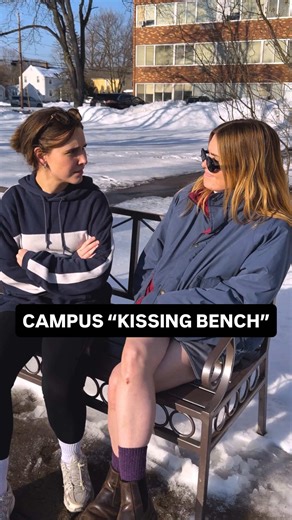 please don’t kiss me @lydia #collegelife #oncampus #college #friends #romance