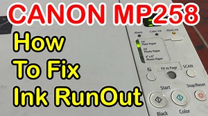 16 reactions · 24 shares | Canon Mp258 How to fix ink Runout problem | GJR Printer Repair | Facebook