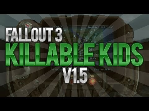 Fallout 3 Mods: Killable Children v1.5