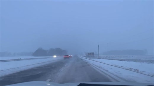 It's snowing... again. ❄️ Here's a look at what traffic looks like right now in Kokomo. 13Weather's very own Matt Standridge says the late morning commute will likely turn slick. Here's what you can expect for your forecast: https://www.wthr.com/article/weather/forecast/indianapolis-forecast-central-indiana-wthr-live-doppler-13/531-4a93aa91-3df7-44aa-85b9-d0b1a39686f3?utm_medium=social&utm_source=facebook_WTHR-TV | WTHR-TV