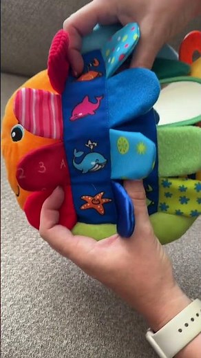 Melissa & Doug Flip Fish Soft Baby Toy Sensory