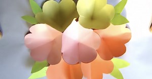 How To Make A 3D Flower Pop Up Card