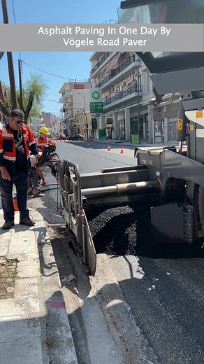 Amazing Paving Process!Full Video On Our YouTube Channel #megamachineschannel #roadconstruction #mining #construction #heavyequipment #truck #machines