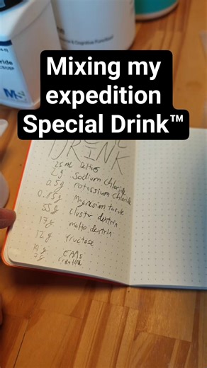 Staying hydrated on expedition isn't easy 😮‍💨