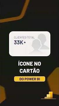 ÍCONE NO CARTÃO DO POWER BI