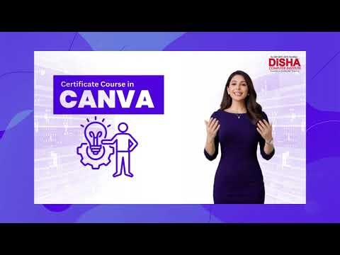 Canva Course at Disha Computer Institute | Learn Design Step by Step 🎨