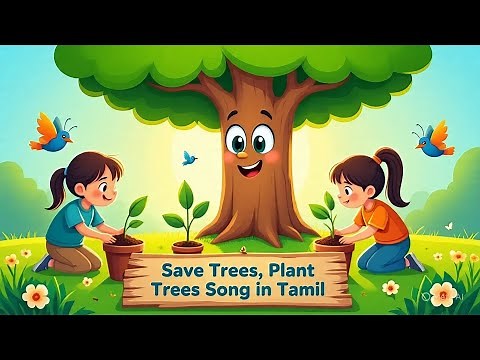 SAVE TREE in tamil | PLANT TREES | Kids Song | Education song #infobells #savethetrees
