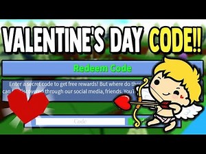 VALENTINE'S DAY CODES!! | Build a Boat for Treasure ROBLOX