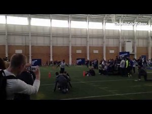 Ross Apo's second 40 at BYU Pro Day