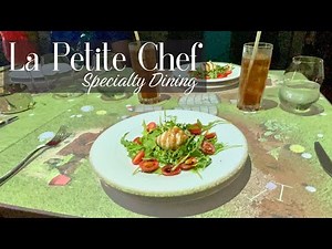La Petite Chef: A Celebrity Cruises Specialty Dining Experience