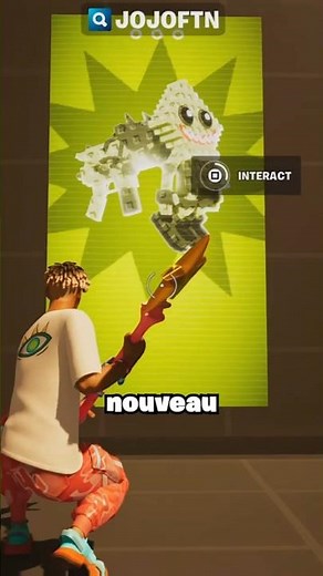 Comment débloquer le NOUVEAU SECRET de l'arme KETOUPAT KEPAT dans la map fortnite JOJO 1v1