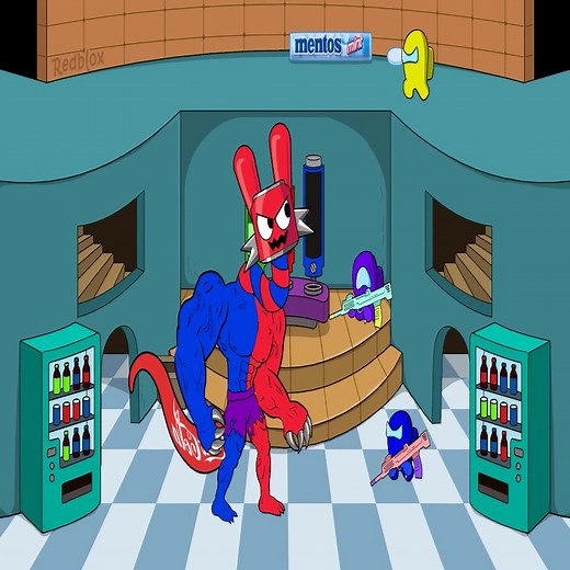 41K views · 672 reactions | Among Us VS BRR BRR PATAPIM Girl in Love AMONG US FUNNY ANIMATION | GTX 7 | Facebook