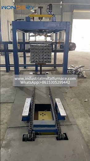 Maximize Output Automated Ingot Stacking Machine