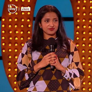7.4K views · 105 reactions | Sindhu Vee wants to be a good parent. But parenting in India and parenting in the UK are very different disciplines... Stream classic episodes of Live at the Apollo for free on UKTV Play! | StreamOnU | Facebook
