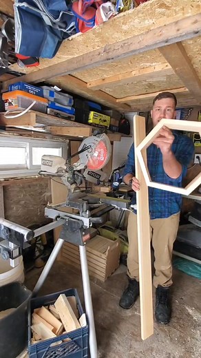 DIY Wooden Hexagon Shelves - Step by Step Guide