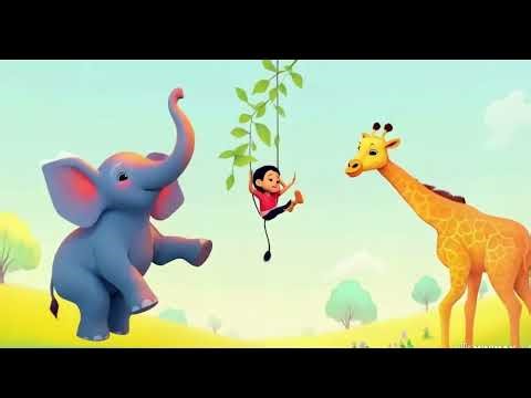 Jungle animals | Animation Background | Free Video Background Loops | NO Copyright Backgrounds