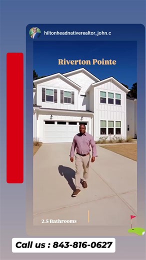 🏌️‍♂️ Luxury golf living near Bluffton & Hilton Head? Yes please. Built in 2024, this end-unit in Riverton Pointe features first-floor living, tall ceilings, natural gas cooking, KitchenAid appliances, LVP throughout (no carpet 🙌), and a screened-in porch with a peaceful wooded view. Located in a gated community with the ⛳ Jack Nicklaus Signature Golf Course, pool, fitness center, pickleball & on-site dining — this one checks boxes. Bluffton. Hardeeville. Hilton Head buyers… don’t scroll past 