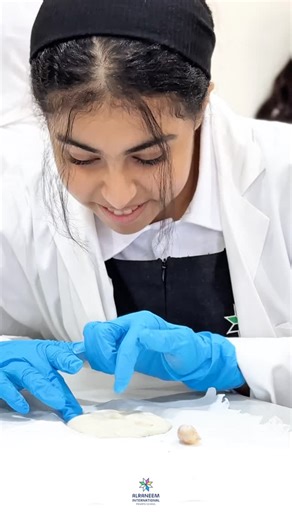 Al Raneem International Private School on Instagram: "In the science lab, Grade 6 students explored the fascinating process of fossil formation, using shells to understand how traces of ancient life become part of Earth’s story."