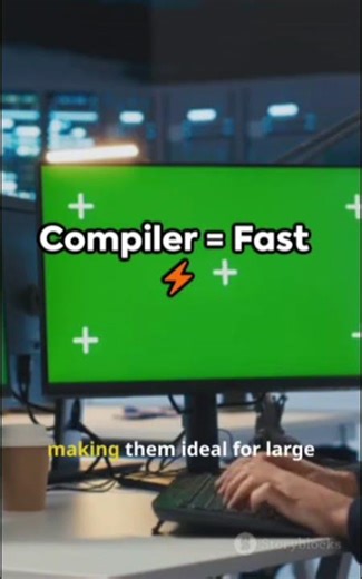 Compiler vs Interpreter Explained! 💻🔥 |Programming Basics in 60s #coding #programming #viral #shorts