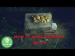 how to do barbeque set up
