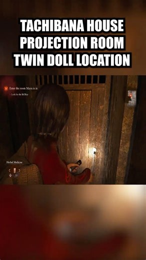Fatal Frame 2 Remake - Tachibana House Projection Room Twin Doll Location