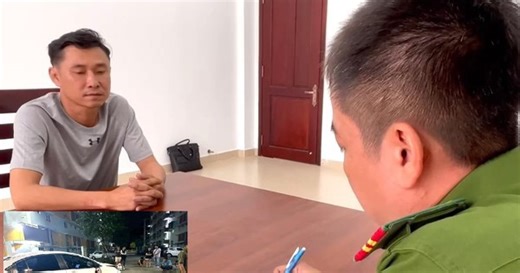 [Video] Công an lấy lời khai tài xế "xe điên" tông loạt xe và người đi đường