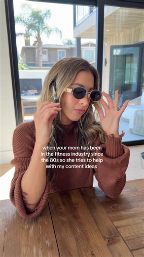 57K views · 672 reactions | REPOST! This fun skit with Katie Austin “Examples of her ideas include: hit the spot inner thighs? Rock hard abs?No cottage cheese thighs?! ummm LAWD no mom were in 2025 (in all seriousness though she is obviously a huge part of my marketing brain! I lived through every era of these tapes!!!)” | Denise Austin | Facebook