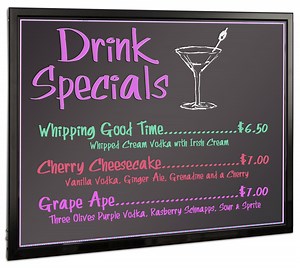 LED Writing Boards | (17) Light Animation Settings