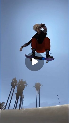 Oleg Pashkovsky on Instagram: "Collab with amazing Haden McKenna Daily AI sketches series 7 of 30 Original footage: @shustermanmedia & @hadenmckenna #aiart #skateboarding"