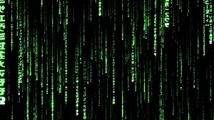 Blue Matrix Code Rain 3D - 1 Hour Matrix Theme TV Screensaver and 4K Live Wallpaper_1