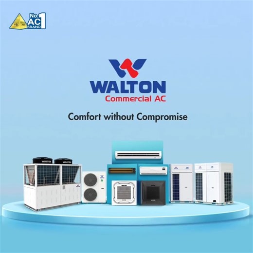 Walton VRF System | ওয়ালটন কমার্শিয়াল এয়ার কন্ডিশনিং সলিউশন | Energy Efficient FCM Series VRF