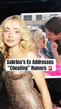 Sabrina’s Ex Addresses “Cheating” Rumors #shorts #barrykeoghan #sabrinacarpenter