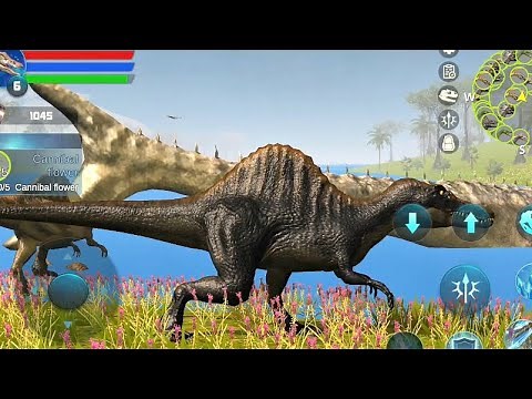 Best Dino Games - Spinosaurus Simulator Android Gameplay Real Dinosaur Videos Simulator Game