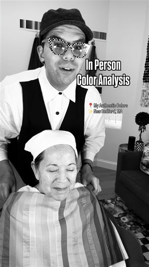 Color Analysis & Personal Styling Studio - New Bedford, MA on Instagram: "Warm Spring just entered the chat… and the glow is LOUD 🌼🔥 This client came in ready to discover their authentic colors, and once we draped her in her authentic colors. Instant brightness. Instant warmth. Instant “oh THAT’S why nothing else worked.” And let me say this clearly: Color Analysis is for ANYBODY. Any age. Any gender. Any style. Any season of life. Because confidence and alignment? Timeless. Period. Color Anal